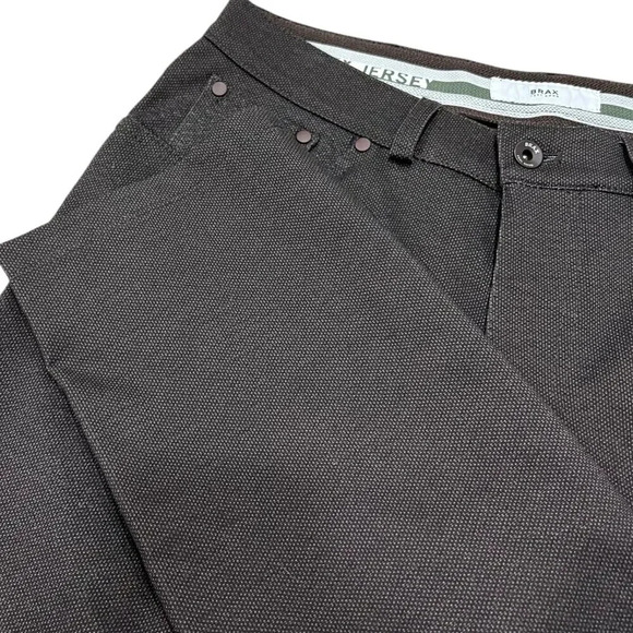 Brax Brown Hi Flex Jersey Style Chuck Chino Pants 33/34 - Picture 2 of 6
